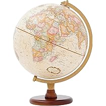 高級　地球儀（現代地図　日本語版）　中古 Amazon | リプルーグル 地球儀 リノックス型 アンティーク 日本